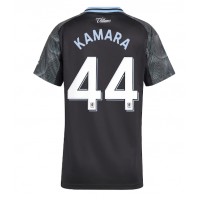 Aston Villa Boubacar Kamara #44 Vonkajší Ženy futbalový dres 2025-26 Krátky Rukáv